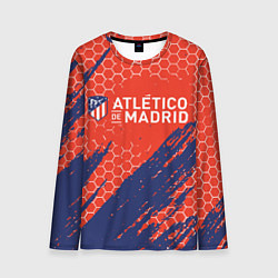 Лонгслив мужской Atletico Madrid: Football Club, цвет: 3D-принт