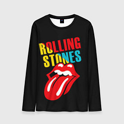 Лонгслив мужской Роллинг Стоунз Rolling Stones, цвет: 3D-принт
