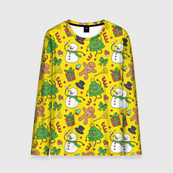 Мужской лонгслив Веселый праздник и все, что с ним связано