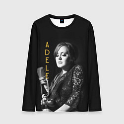 Лонгслив мужской Певица Adele, цвет: 3D-принт