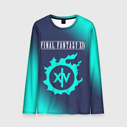 Мужской лонгслив FINAL FANTASY XIV - МЕТЕОР - Градиент
