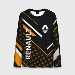 Лонгслив мужской РЕНО, RENAULT СПОРТ, цвет: 3D-принт