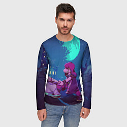 Лонгслив мужской Deltarune Сьюзи, цвет: 3D-принт — фото 2