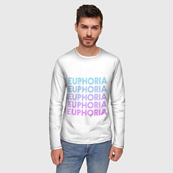 Лонгслив мужской Эйфория Euphoria, цвет: 3D-принт — фото 2
