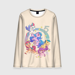 Лонгслив мужской G5 My Little Pony, цвет: 3D-принт