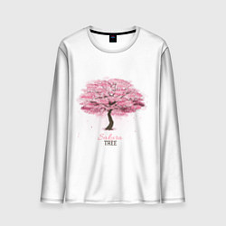 Лонгслив мужской Sakura Tree, цвет: 3D-принт