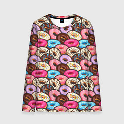 Мужской лонгслив Sweet donuts