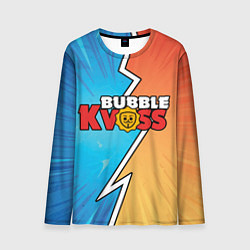 Лонгслив мужской Бабл квас поп узор, цвет: 3D-принт