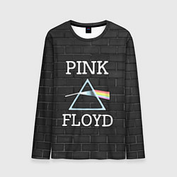 Мужской лонгслив PINK FLOYD LOGO - ПИНК ФЛОЙД ЛОГОТИП