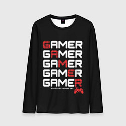 Мужской лонгслив GAMER - GAMER - GAMER