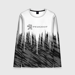 Лонгслив мужской Peugeot logo auto, цвет: 3D-принт