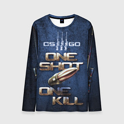 Мужской лонгслив One Shot One Kill CS GO