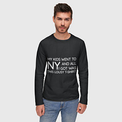 Лонгслив мужской New York T-Shirt, цвет: 3D-принт — фото 2