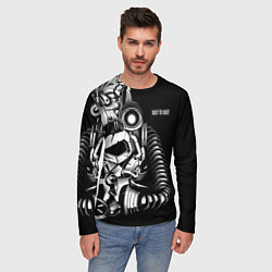Лонгслив мужской Power ArmorFallout, цвет: 3D-принт — фото 2