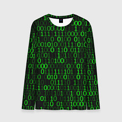 Лонгслив мужской Бинарный Код Binary Code, цвет: 3D-принт