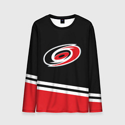 Мужской лонгслив Carolina Hurricanes , Каролина Харрикейнз