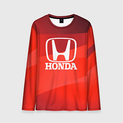 Лонгслив мужской HONDA хонда, цвет: 3D-принт