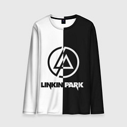Лонгслив мужской Linkin Park ЧБ, цвет: 3D-принт