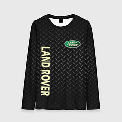 Лонгслив мужской Land Rover Сталь темная, цвет: 3D-принт
