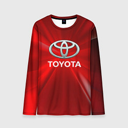 Лонгслив мужской Toyota тойота, цвет: 3D-принт