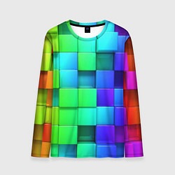 Лонгслив мужской Color geometrics pattern Vanguard, цвет: 3D-принт