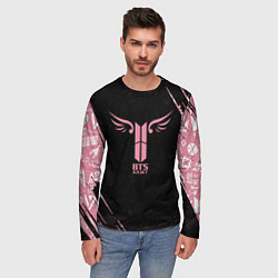 Лонгслив мужской Bts бтс, цвет: 3D-принт — фото 2