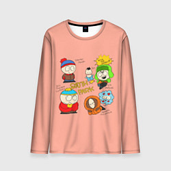 Лонгслив мужской Южный парк персонажи South Park, цвет: 3D-принт