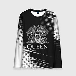 Лонгслив мужской Queen герб квин, цвет: 3D-принт