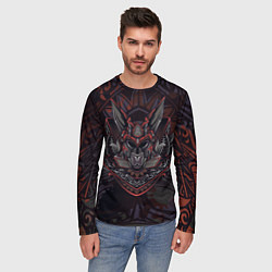 Лонгслив мужской Крол Маска крола, цвет: 3D-принт — фото 2