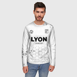 Лонгслив мужской Lyon Champions Униформа, цвет: 3D-принт — фото 2
