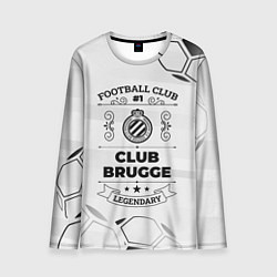 Мужской лонгслив Club Brugge Football Club Number 1 Legendary