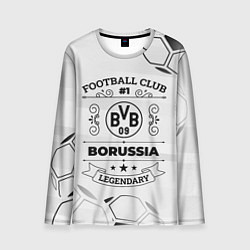 Лонгслив мужской Borussia Football Club Number 1 Legendary, цвет: 3D-принт