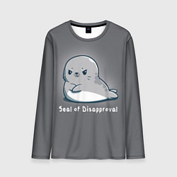 Лонгслив мужской Seal of Disapproval, цвет: 3D-принт