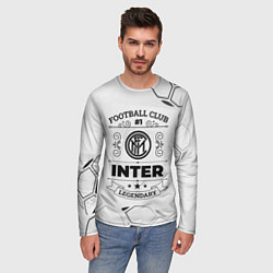 Лонгслив мужской Inter Football Club Number 1 Legendary, цвет: 3D-принт — фото 2