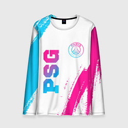 Мужской лонгслив PSG Neon Gradient