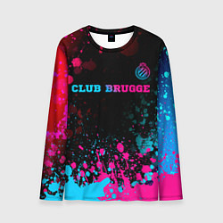 Мужской лонгслив Club Brugge Neon Gradient - FS