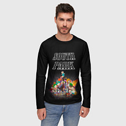 Лонгслив мужской South Park - Black, цвет: 3D-принт — фото 2
