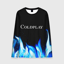 Мужской лонгслив Coldplay Blue Fire