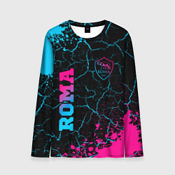 Мужской лонгслив Roma - neon gradient