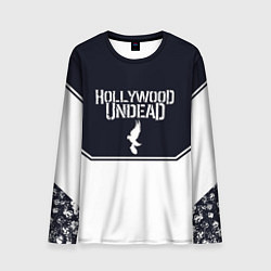 Лонгслив мужской Hollywood Undead краска, цвет: 3D-принт