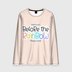 Мужской лонгслив Before the Rainbow