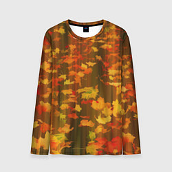 Лонгслив мужской Осеннее золото, цвет: 3D-принт