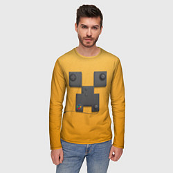 Лонгслив мужской Minecraft Creeper game, цвет: 3D-принт — фото 2