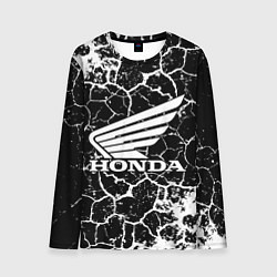 Лонгслив мужской Honda logo арт, цвет: 3D-принт