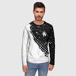 Лонгслив мужской Children of Bodom крапинки краски, цвет: 3D-принт — фото 2