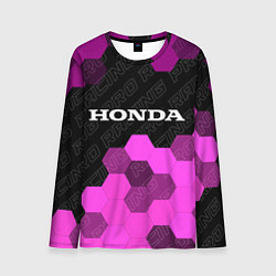 Мужской лонгслив Honda pro racing: символ сверху