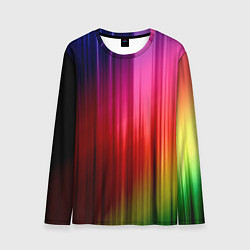 Лонгслив мужской Цветной спектр, цвет: 3D-принт