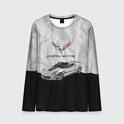 Лонгслив мужской Chevrolet Corvette - motorsport, цвет: 3D-принт