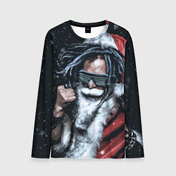 Мужской лонгслив Cool Santa Rastaman