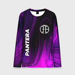 Лонгслив мужской Pantera violet plasma, цвет: 3D-принт